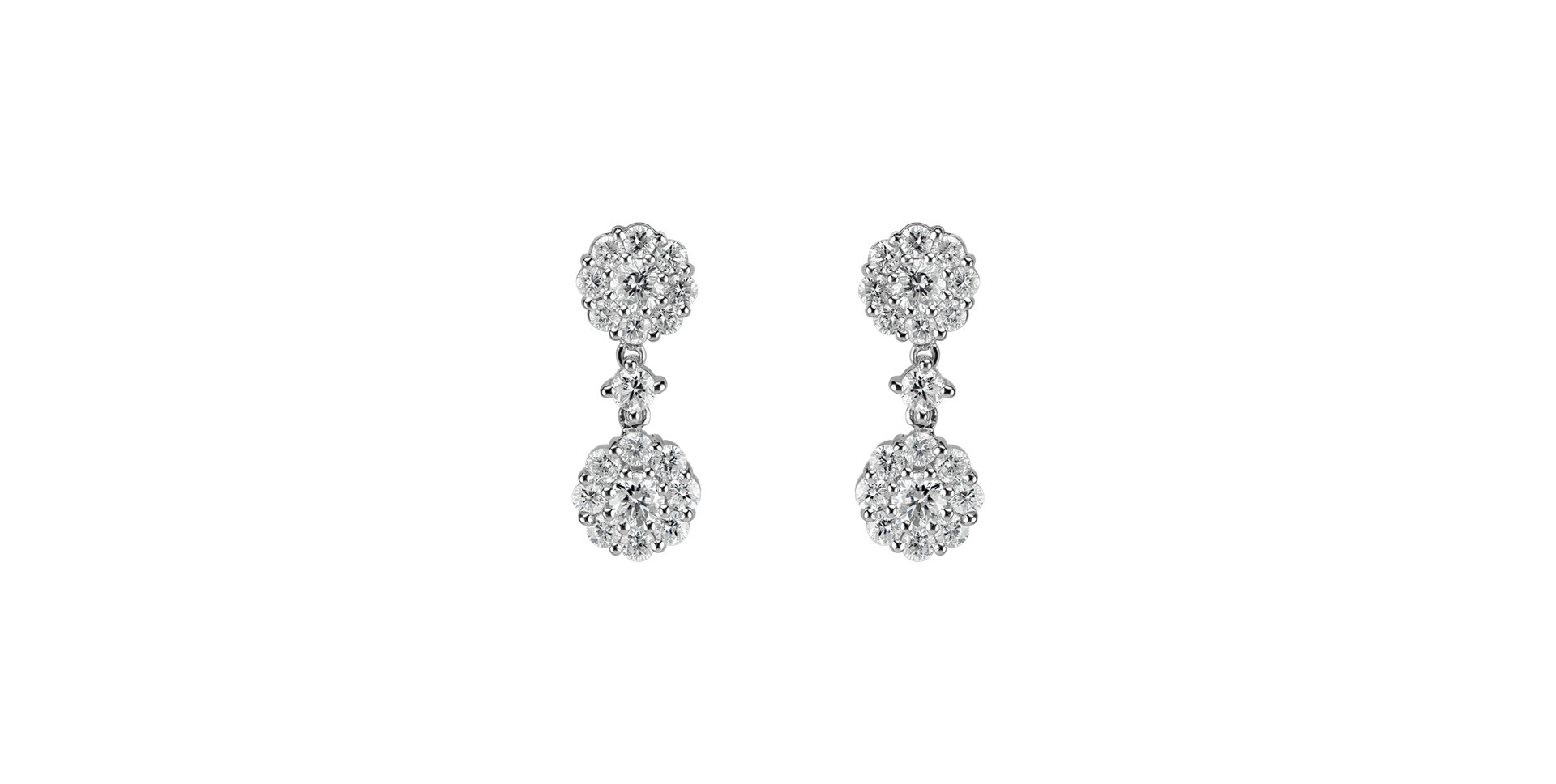 Náušnice s diamantmi Famous Painter