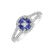 Prsteň s diamantmi a zafírmi Shiva3