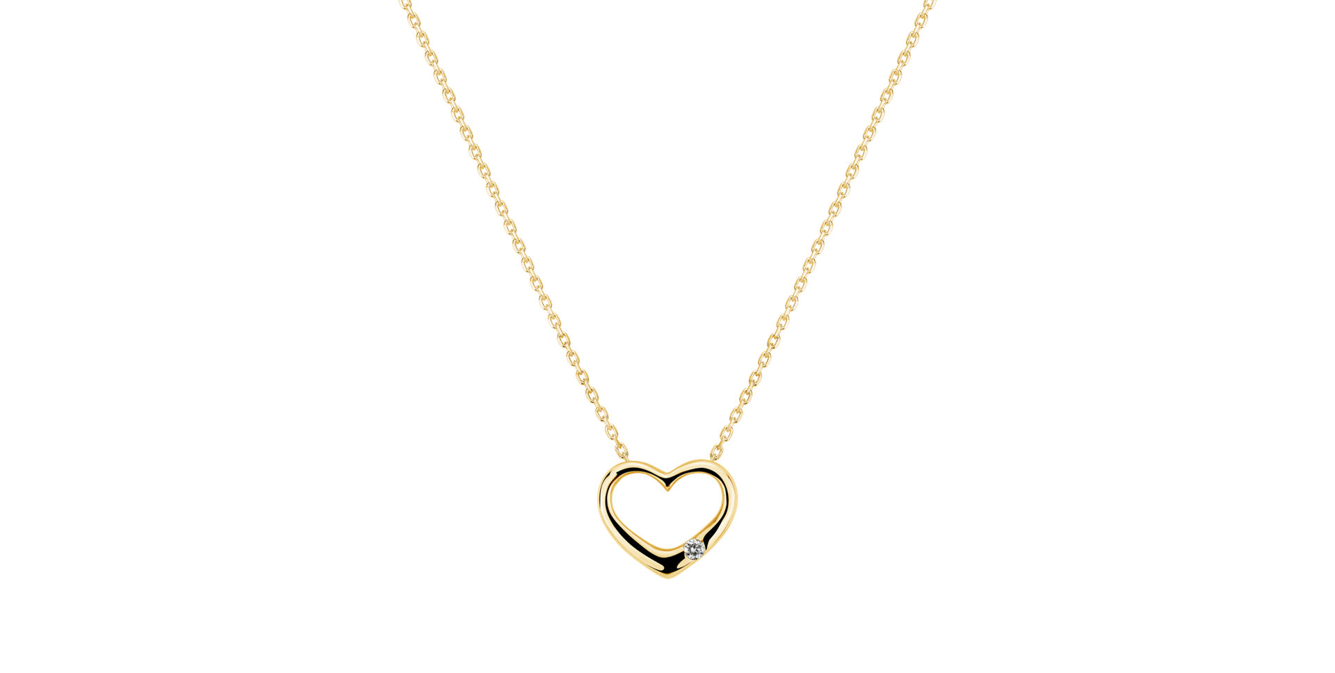 Přívěsok s diamantom Vicious Heart