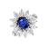 Prsteň s zafírom a diamantmi Galaxy Star5