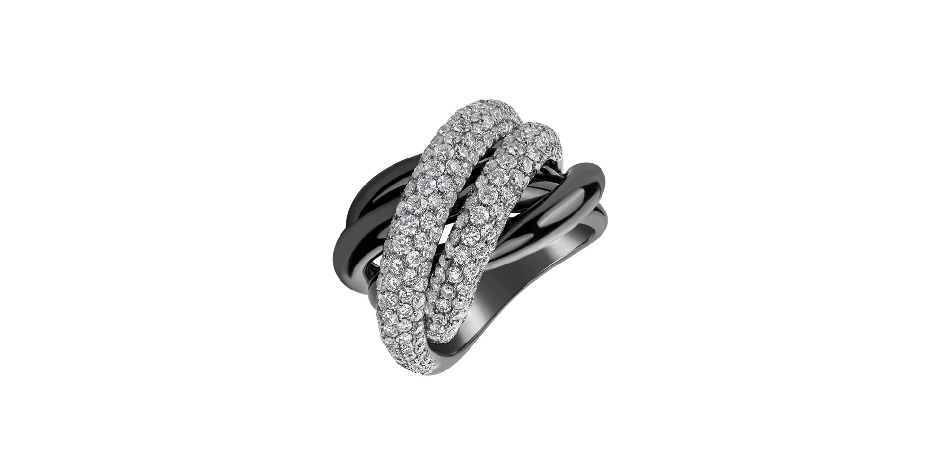 Prsteň s diamantmi Sadie