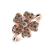 Prsteň s bielymi a hnedými diamantmi Fabulous Treasure3