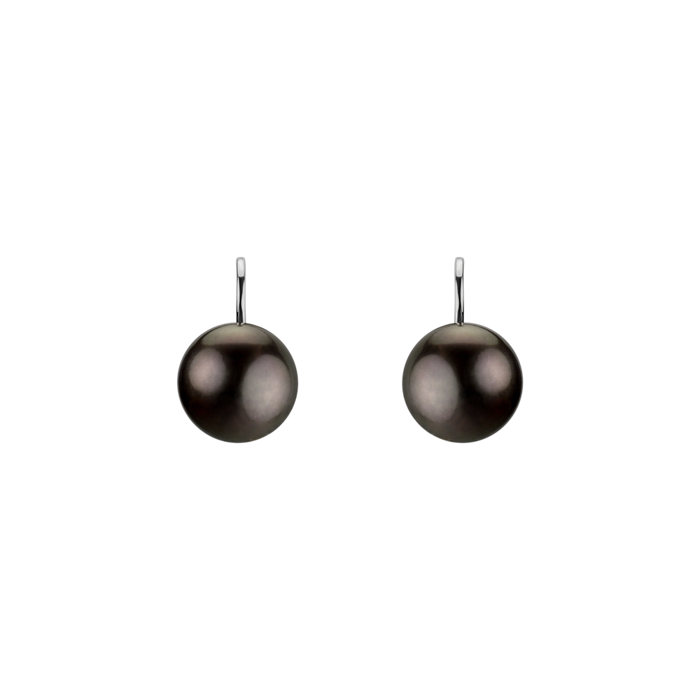 Náušnice s perlou Night Sea | Halada