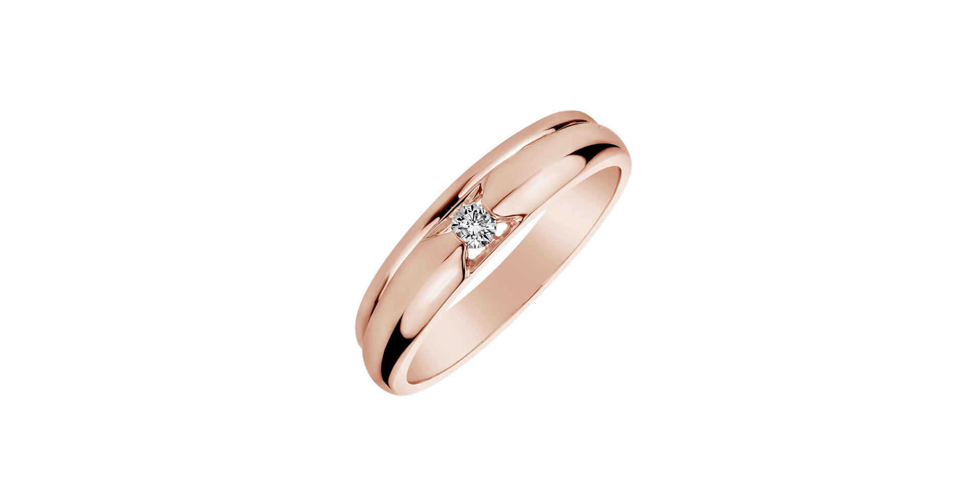 Prsteň s diamantom Florian