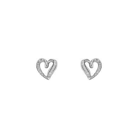 Náušnice s diamantmi Briliant Lovers