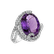 Prsteň s ametystom a diamantmi Princess Kate4
