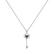 Přívěsok s diamantmi a zafírmi Key to Hearth3