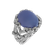 Prsteň s chalcedonom a diamantmi Ocean Symphony4