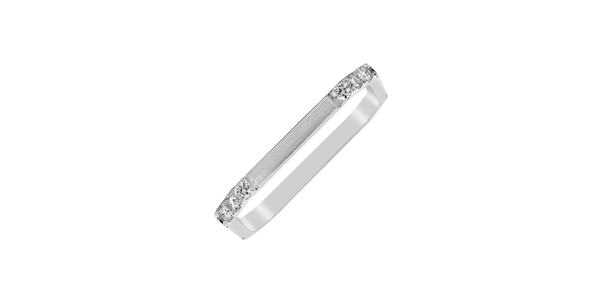 Prsteň s diamantmi Mégane