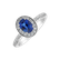 Prsteň s zafírom a diamantmi Sapphire Princess3