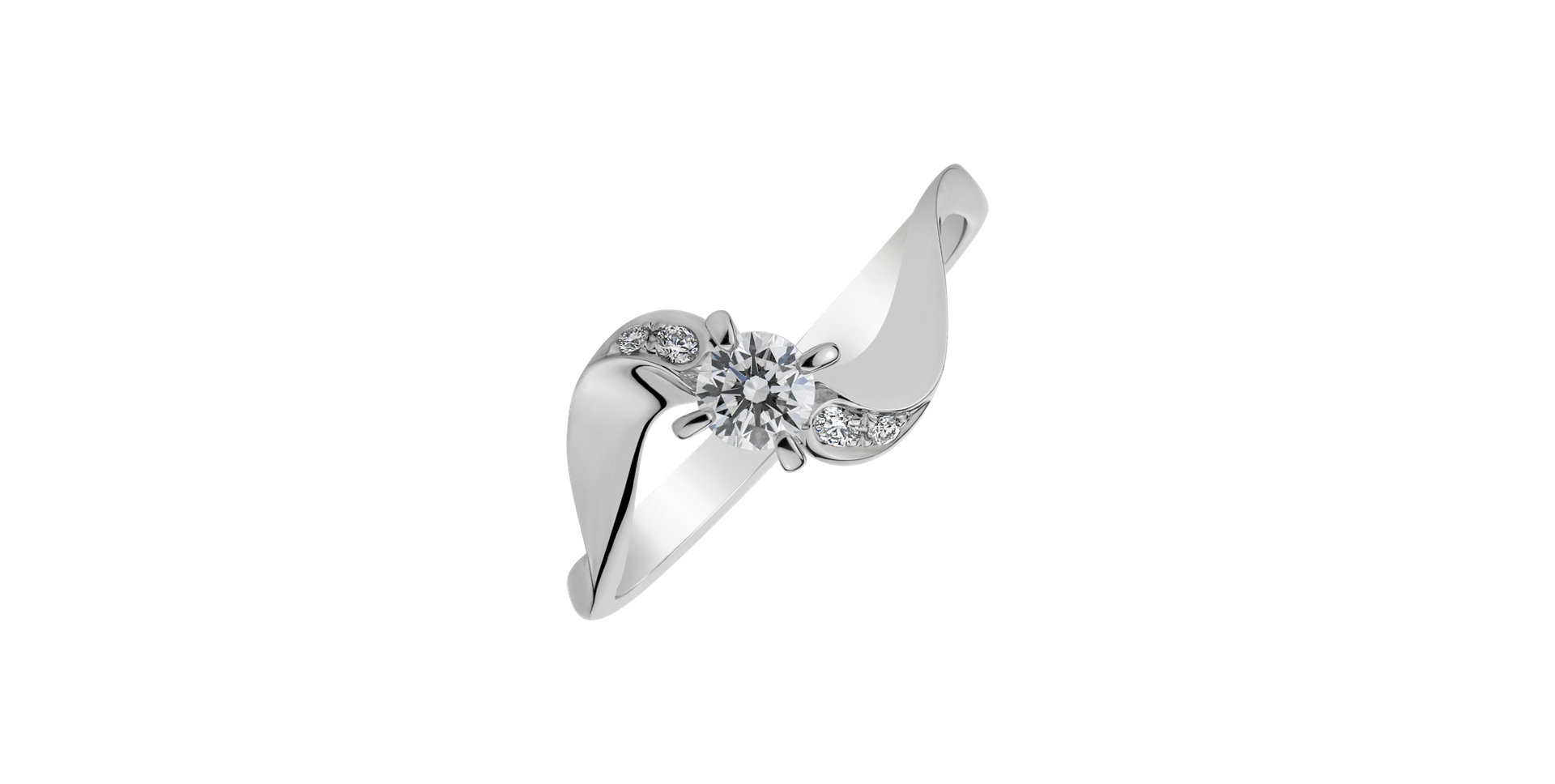 Prsteň s diamantmi Luxury Excitement