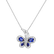 Náhrdelník s diamantmi a zafírmi Luxury Butterfly3