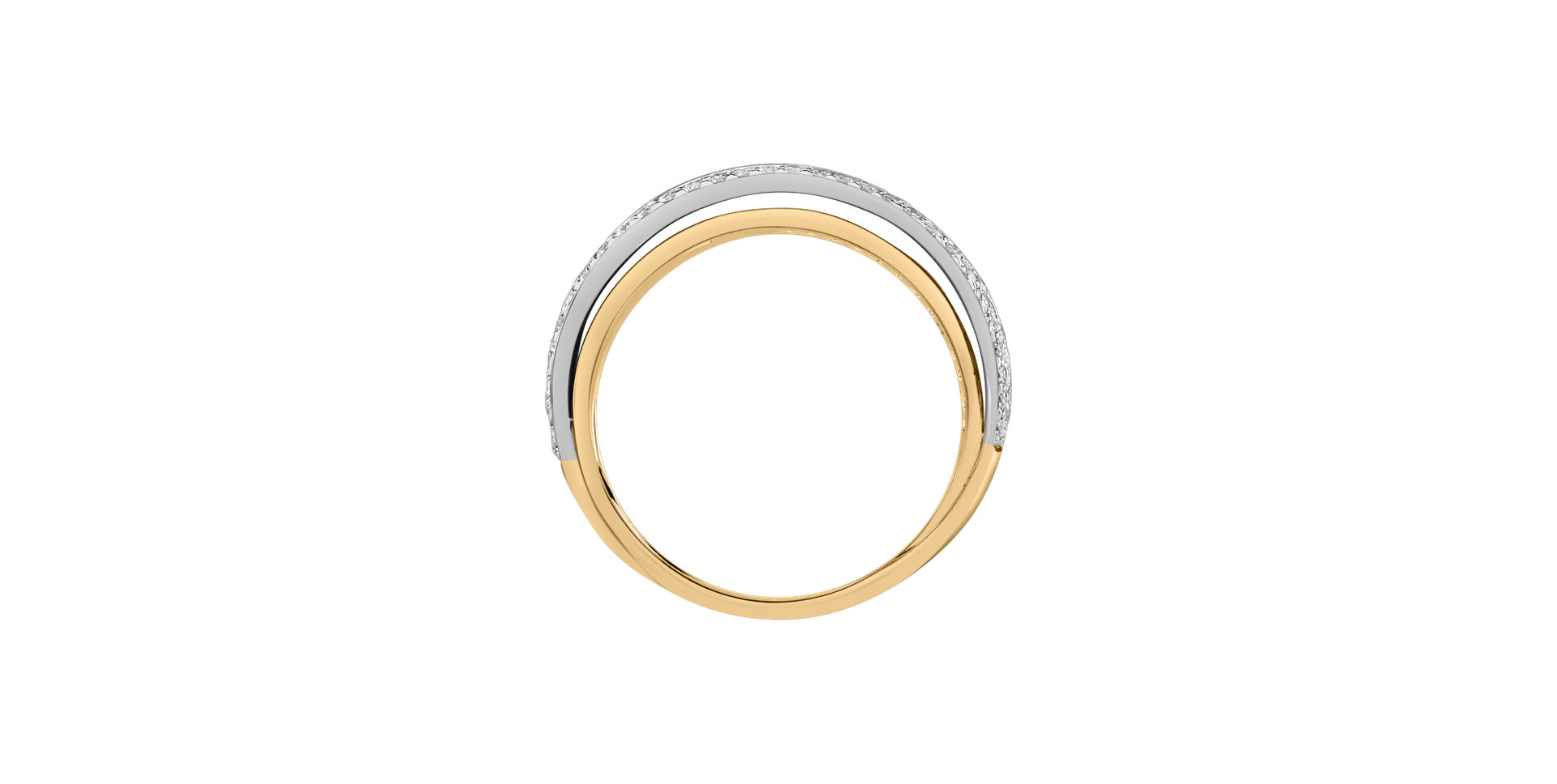 Prsteň s diamantmi Dream Ribbon