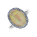 Prsteň s diamantmi, opálom a zafírmi Opal Elegance4