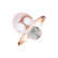 Prsteň s perlou a diamantmi Duchess Pleasure3