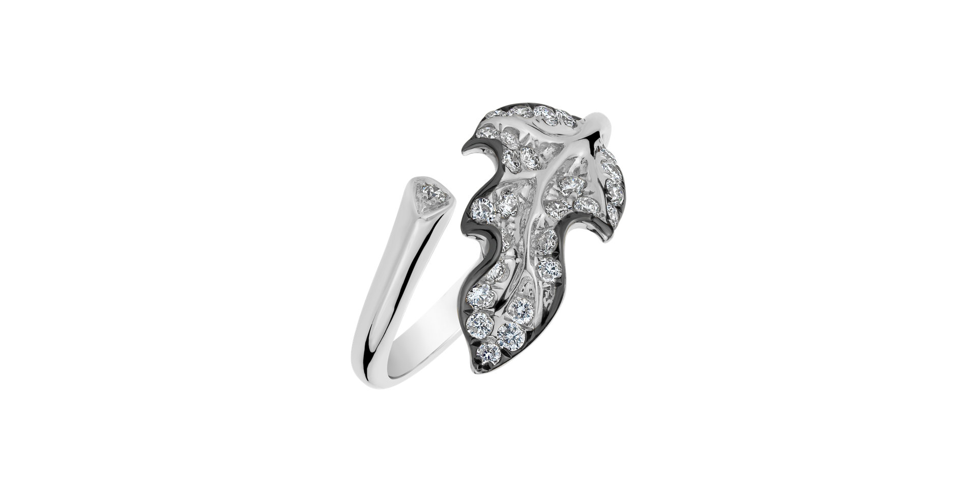 Prsteň s diamantmi Autumn Miracle