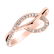 Prsteň s diamantmi Sparkling Twist4