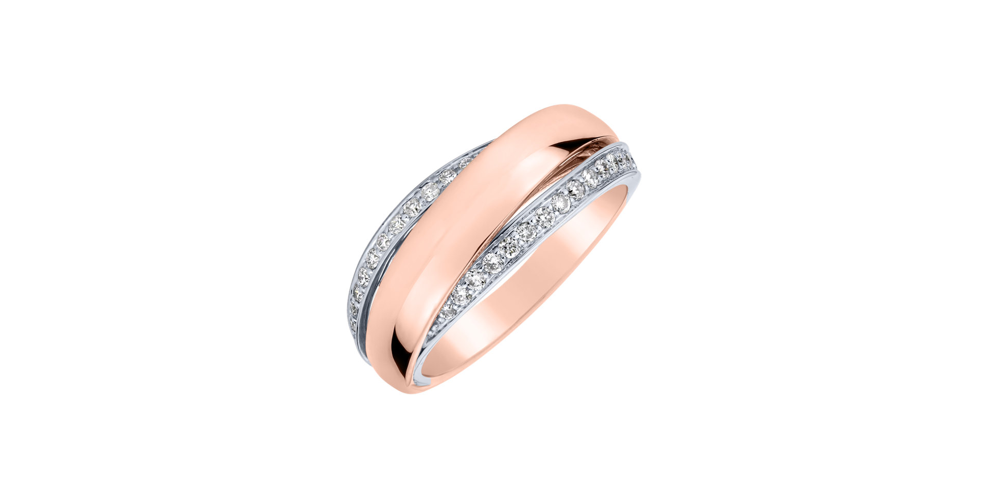 Prsteň s diamantmi Delicate Andromeda