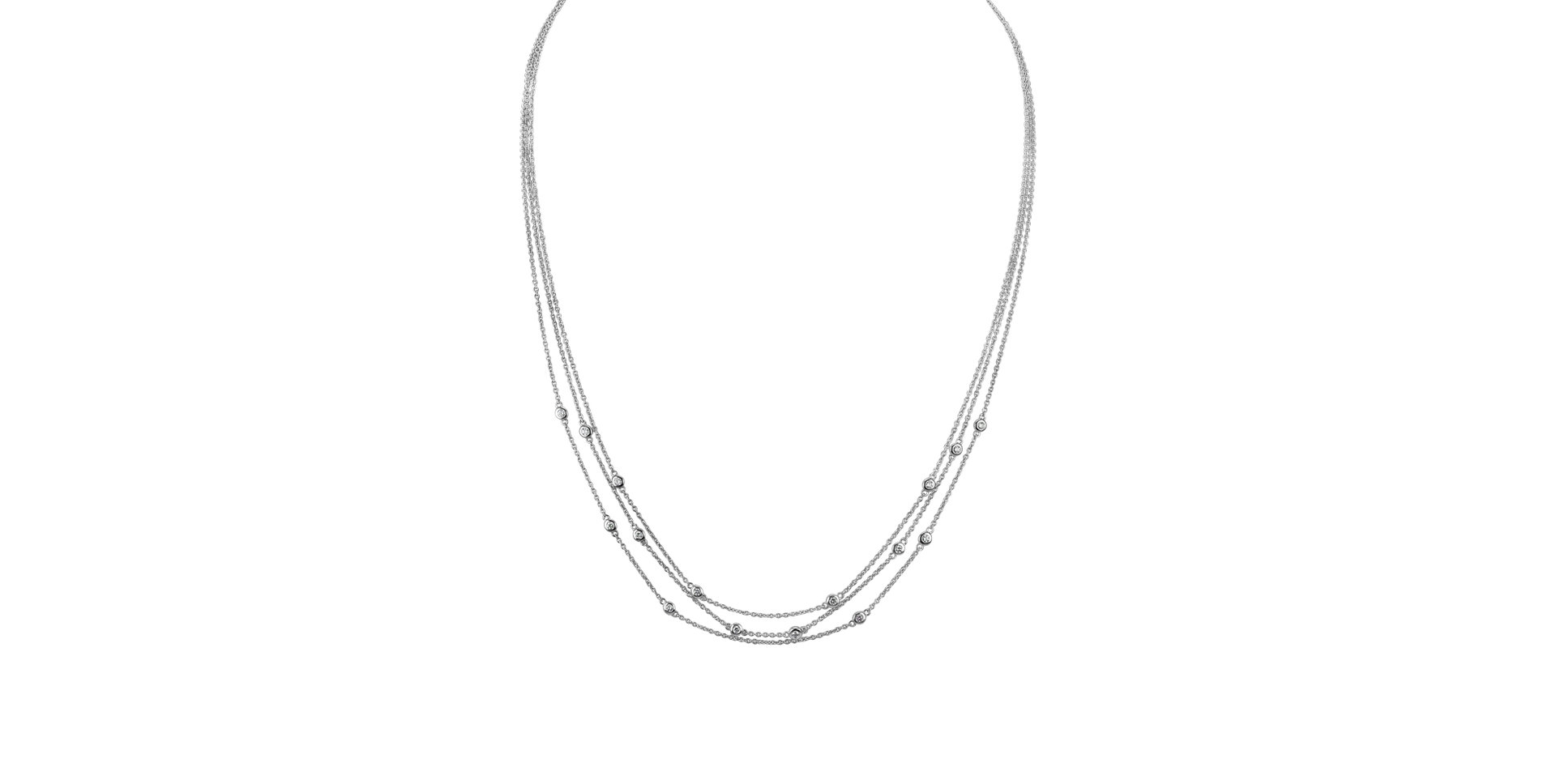 Náhrdelník s diamantmi Twinkling Starlight