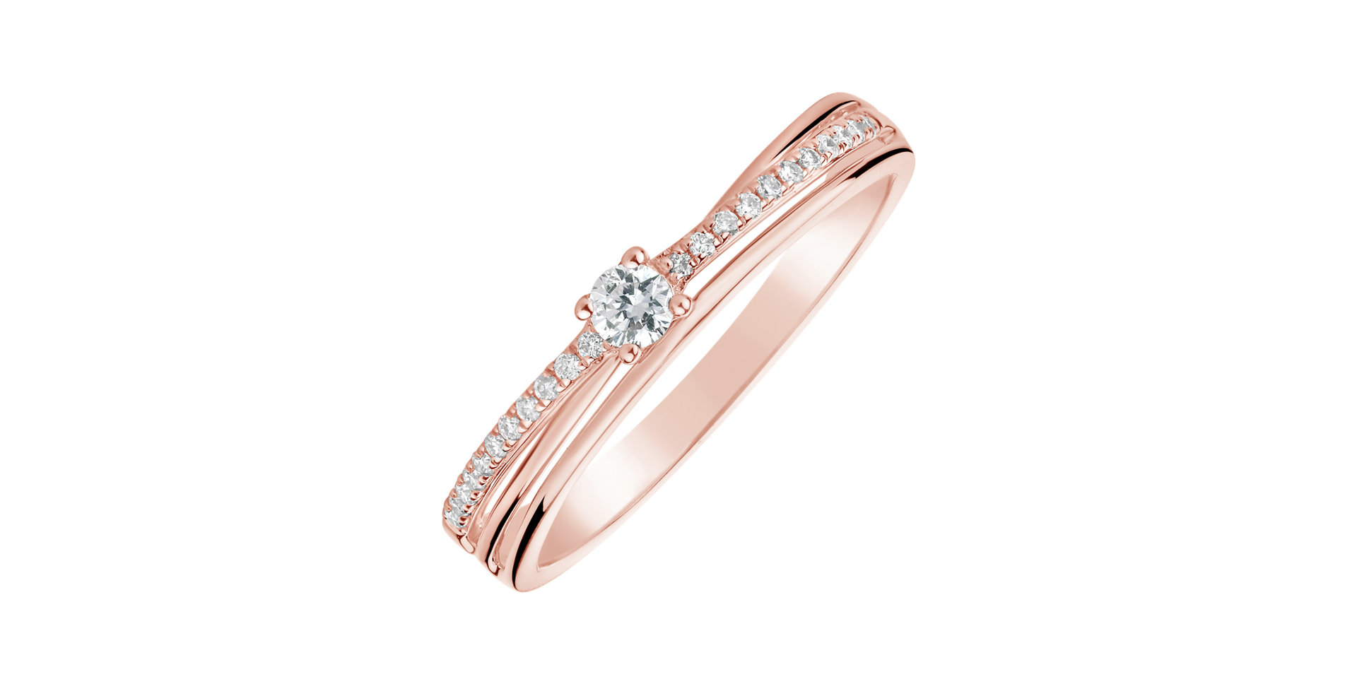 Prsteň s diamantmi Opium Light