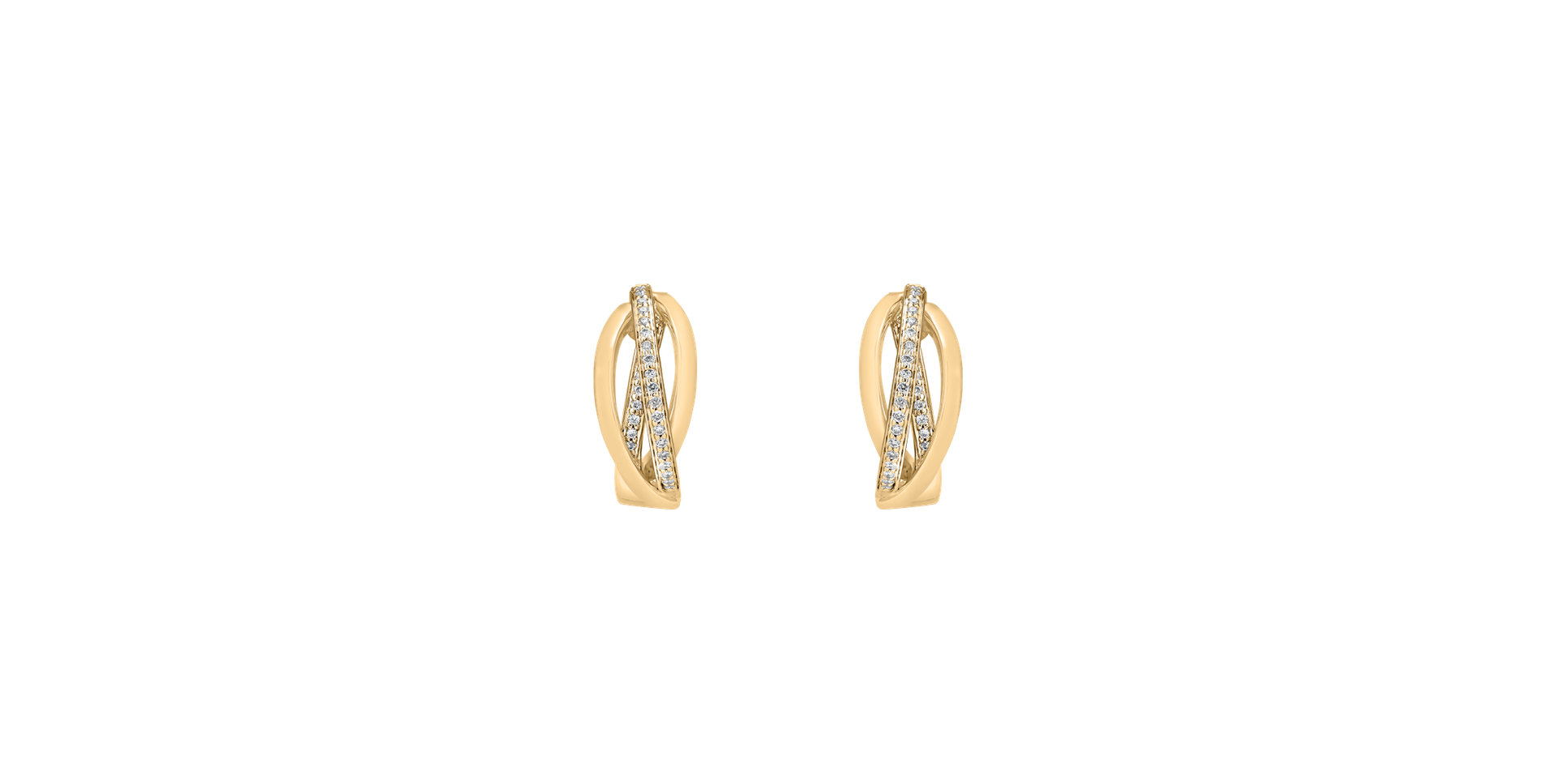 Náušnice s diamantmi Amazing Passion