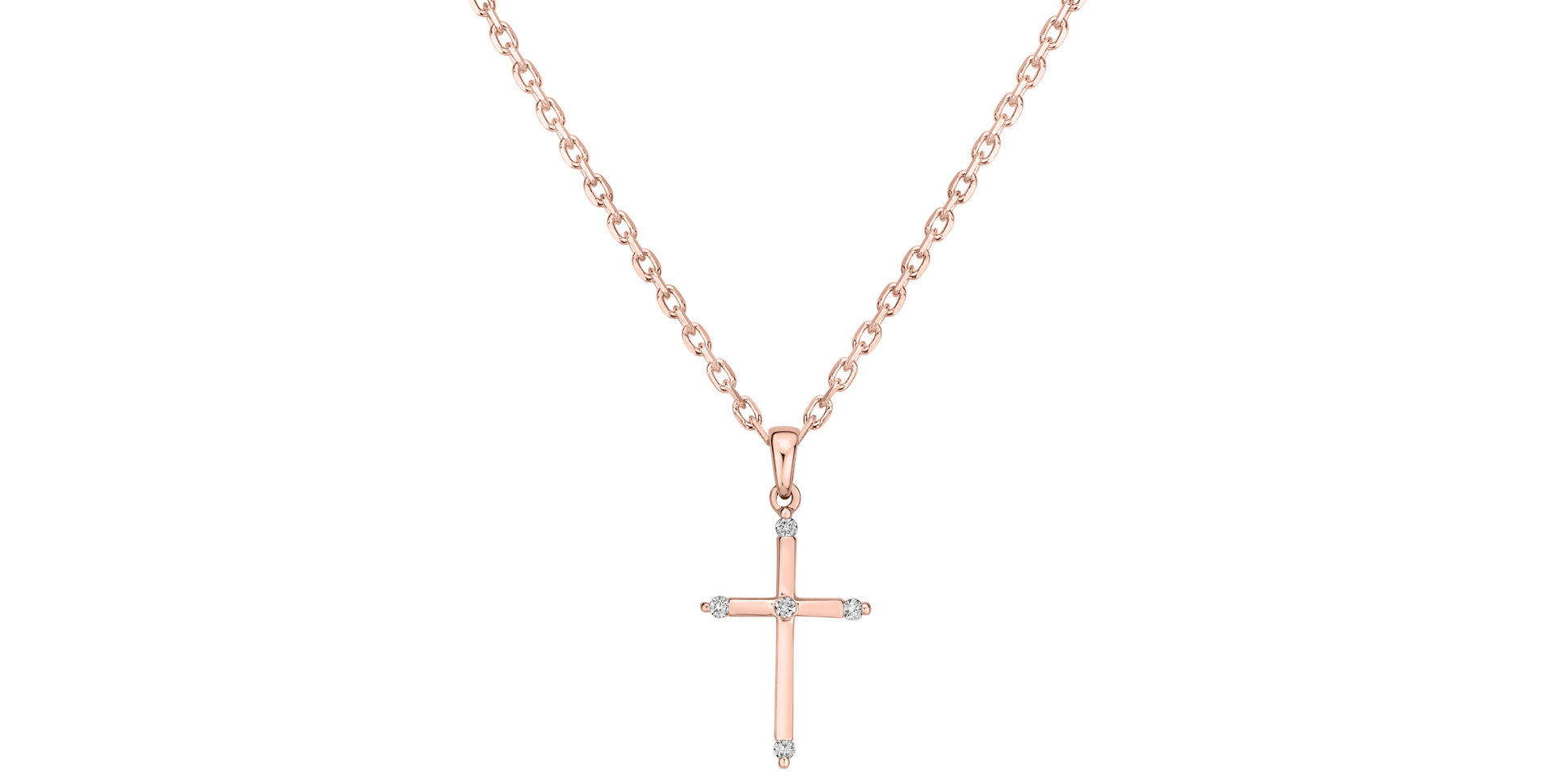 Přívěsok s diamantmi Seraph Touch