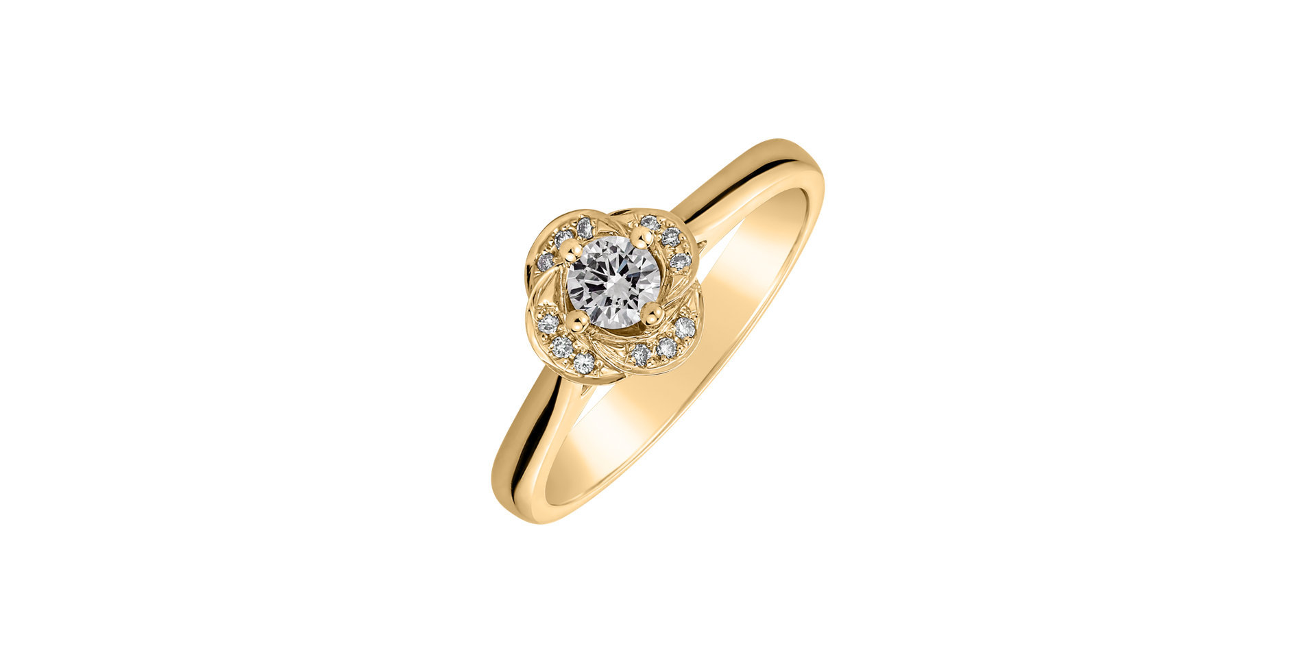 Prsteň s diamantmi Aphrodite Galaxy