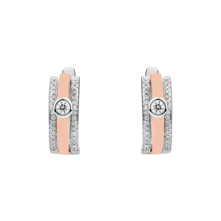 Náušnice s diamantmi Fairytale Sparkle