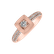 Prsteň s diamantmi Calming Space4