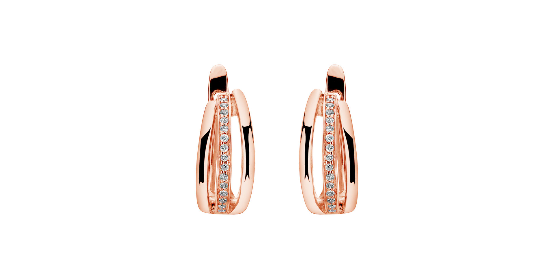 Náušnice s diamantmi Vanessa