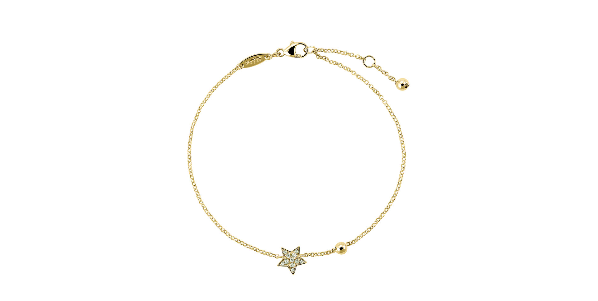 Náramok s diamantmi Heaven Message