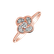 Prsteň s diamantmi Sparkling Blossom4