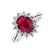 Prsteň s rubínom a diamantmi Fabulous Lady4