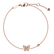 Náramok s hnedými diamantmi Poetic Message5