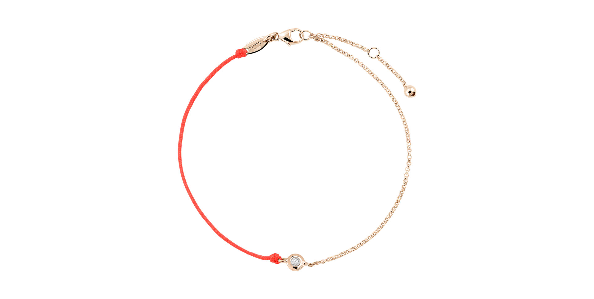 Diamantový náramok so šnúrkou Effect Diamond