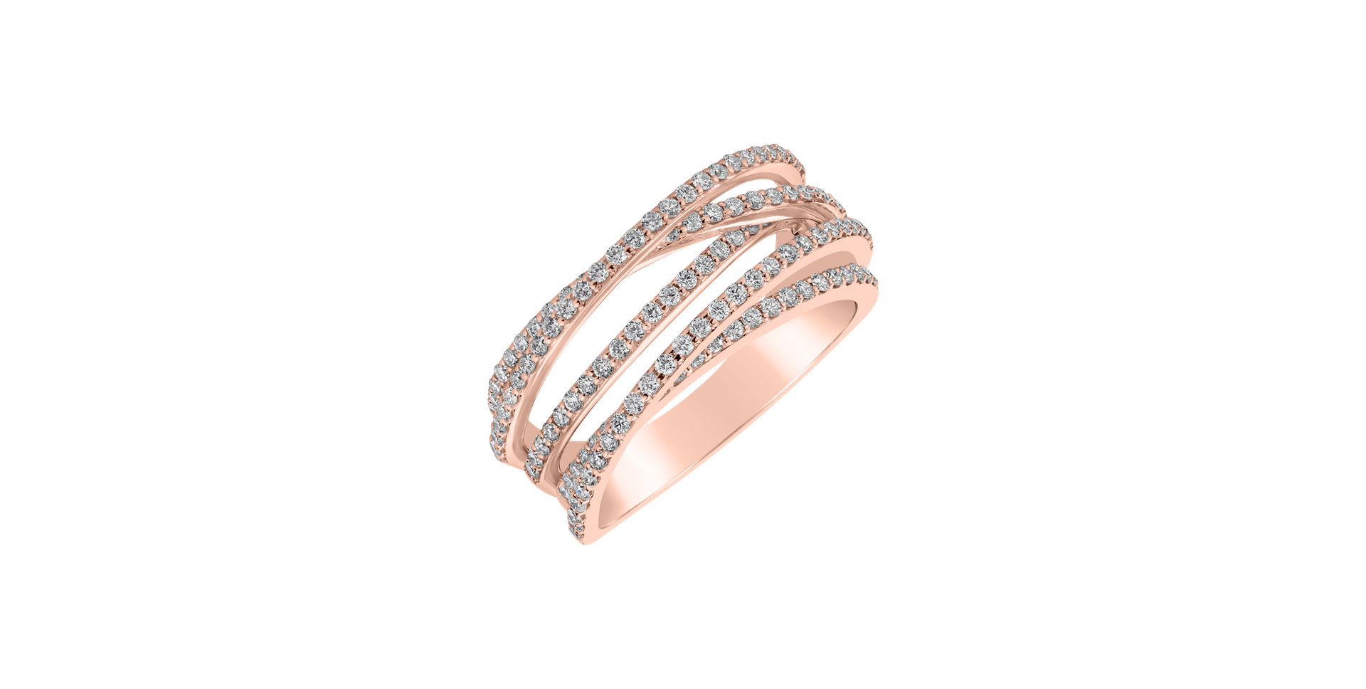 Prsteň s diamantmi Noble Brilliance