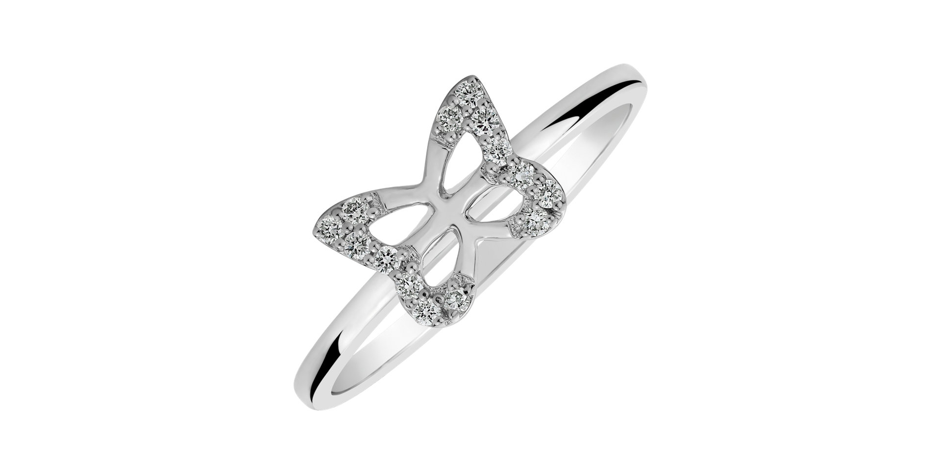 Prsteň s diamantmi Gorgeous Gem