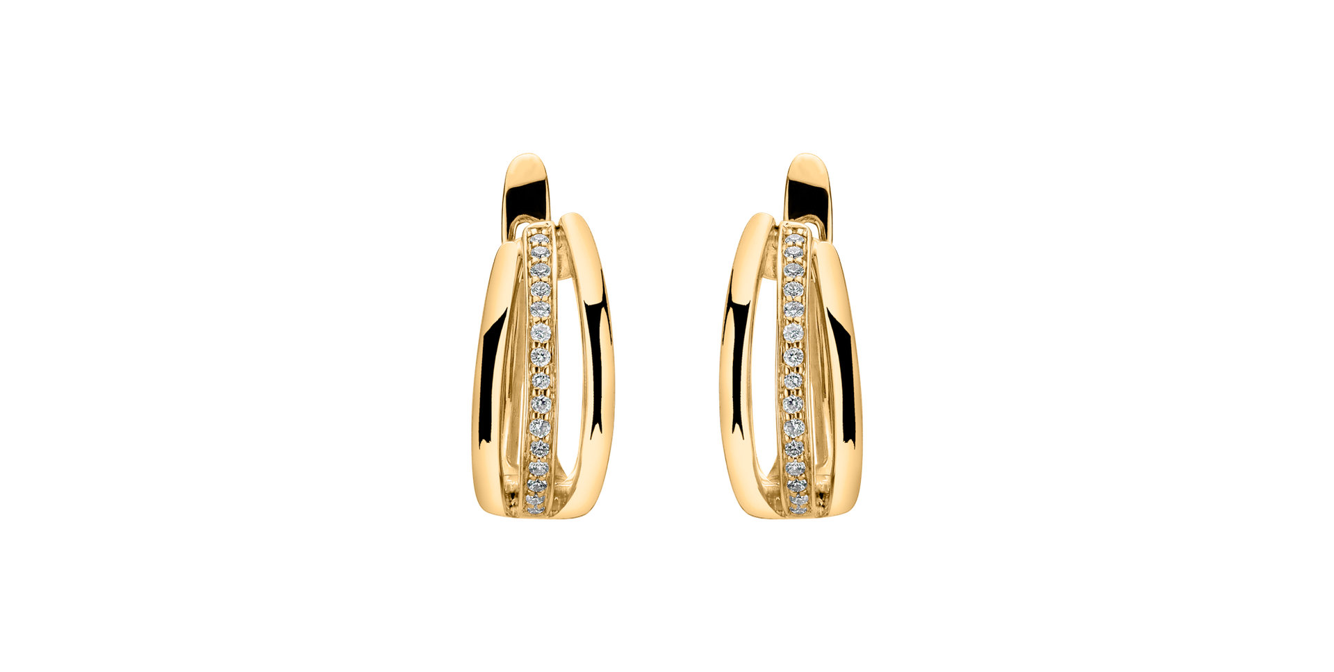 Náušnice s diamantmi Vanessa