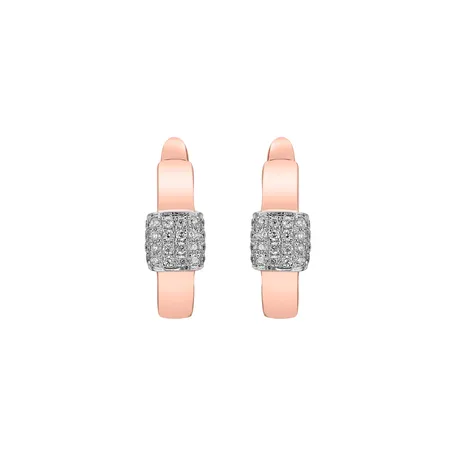 Náušnice s diamantmi Miracle Sparkle