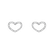Náušnice s diamantmi Shiny Hearts5