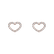 Náušnice s diamantmi Shiny Hearts5
