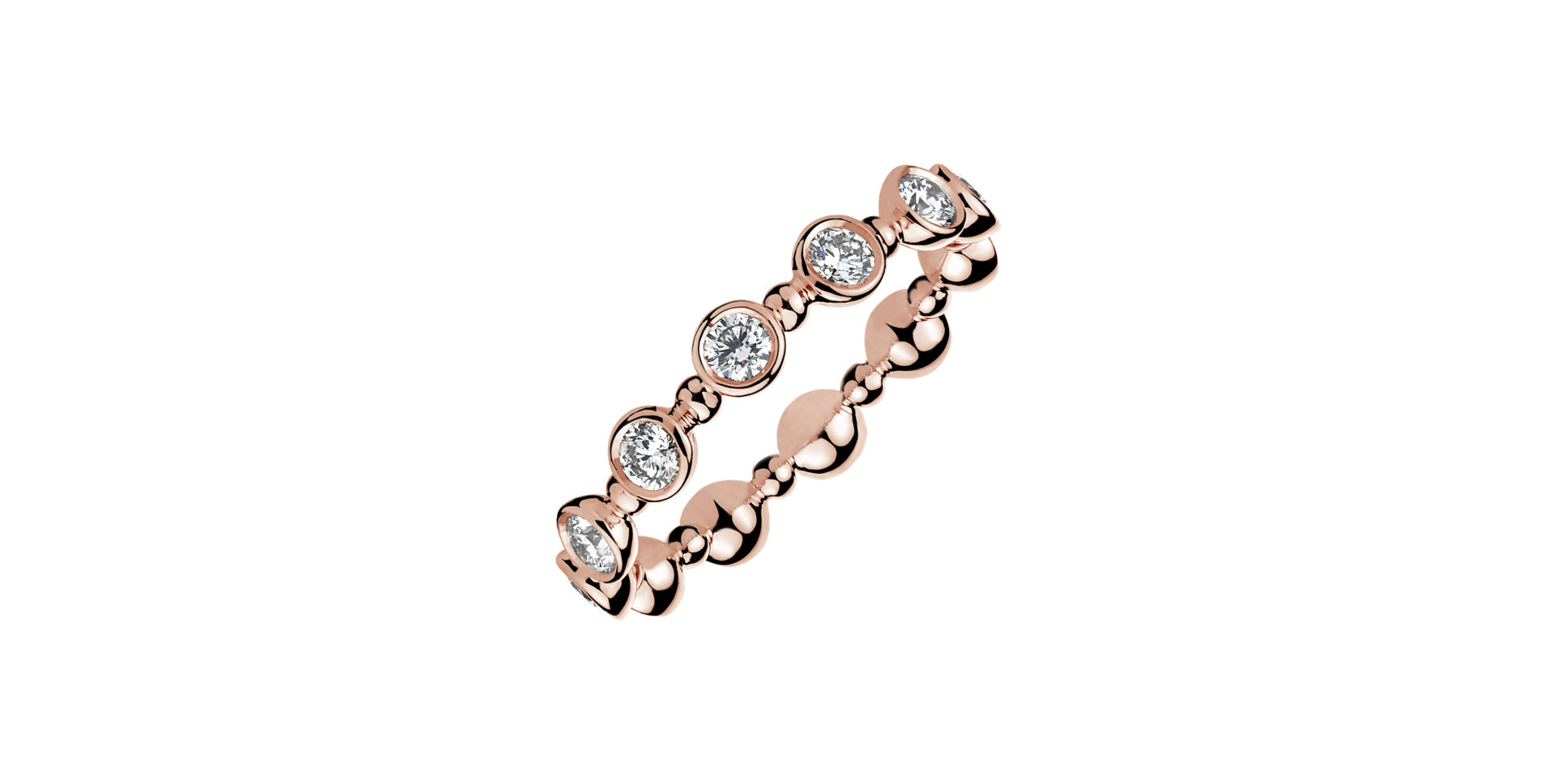 Prsteň s diamantmi Aysgarth