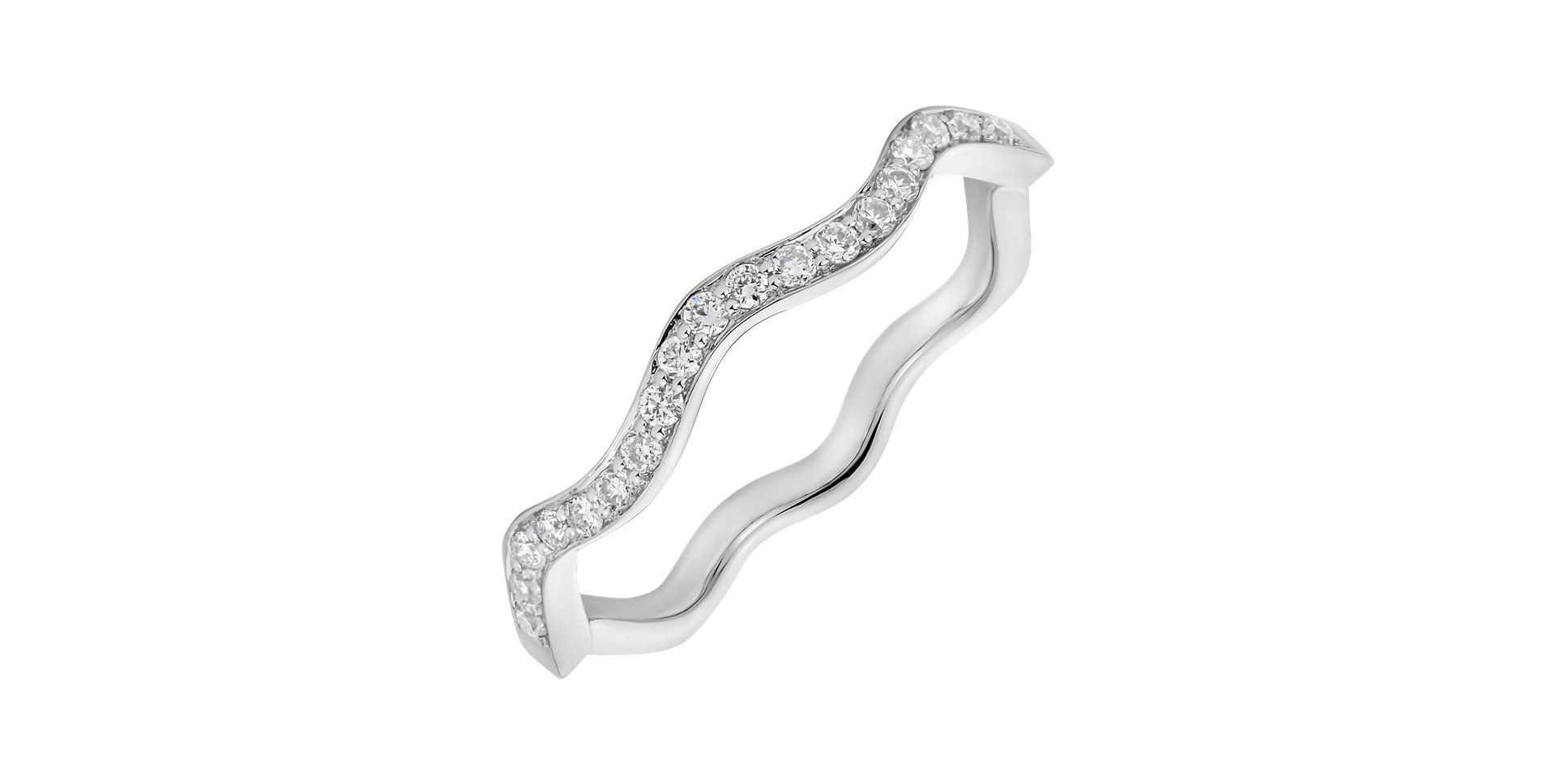 Prsteň s diamantmi Simplicity