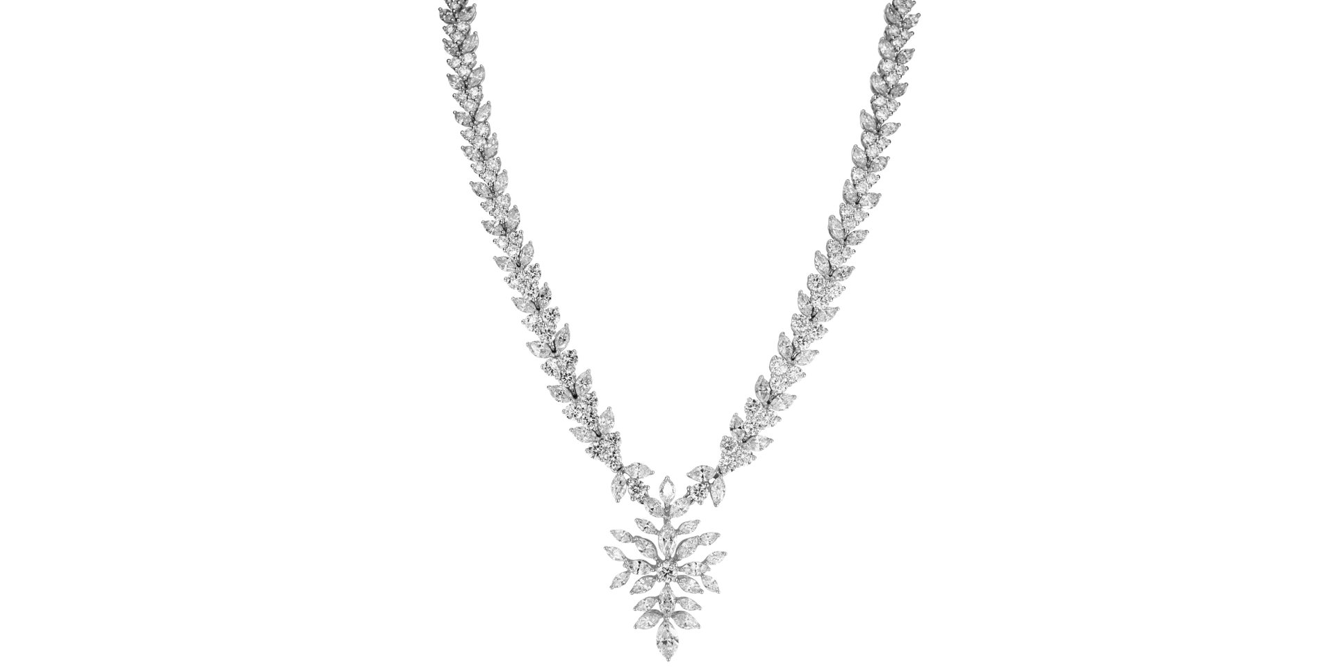 Náhrdelník s diamantmi Twilight Poetry