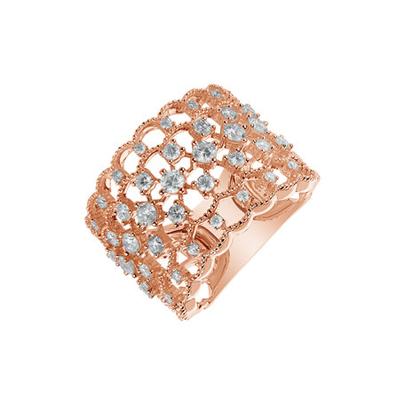 Prsteň s diamantmi Fantasy Sparkle