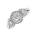 Prsteň s diamantmi Stylish Life4