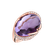 Prsteň s ametystom a diamantmi Fantastic Dream4