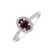 Prsteň s turmalínom a diamantmi Sintharia3