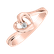 Prsteň s diamantom Love Message6