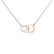 Náhrdelník s diamantom Eternal Circles4